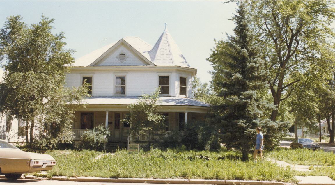 Holden House in 1985 "Before"