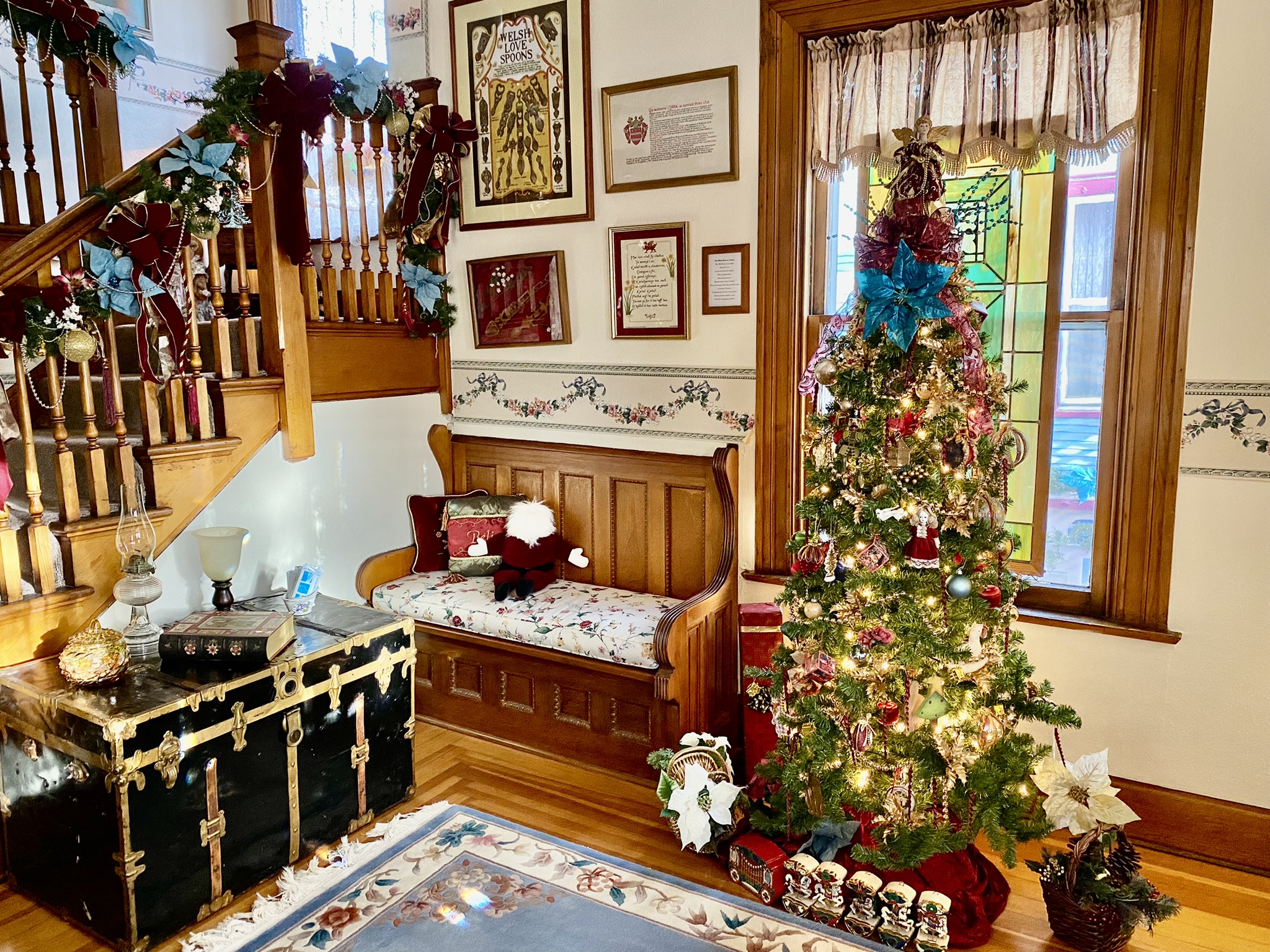 Christmas and the holidays at Holden House B&B are special all throughout the season.